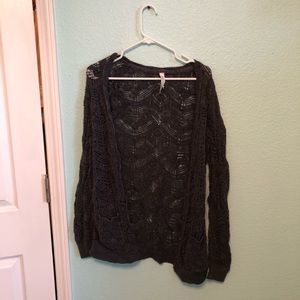 Dark grey cardigan
